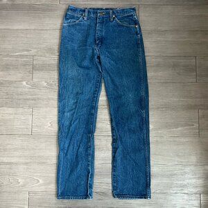 Vintage 90s Wrangler Cowboy Cut Medium Wash Denim Jeans USA Size 32X32